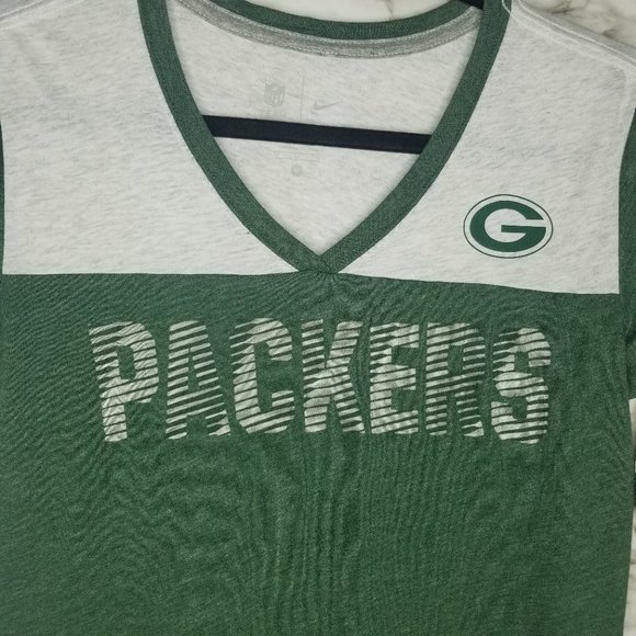 Green Bay Packers Nike Graphic Tee Womens M Medium - Picture 3 of 4
